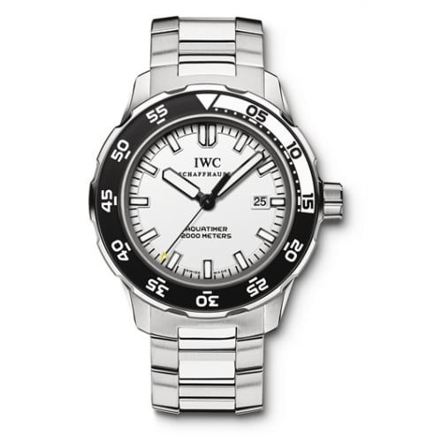 IWC Schaffhausen Aquatimer 2000 Stainless Steel / White / Bracelet