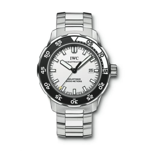IWC Schaffhausen Aquatimer 2000 Stainless Steel / White / Bracelet
