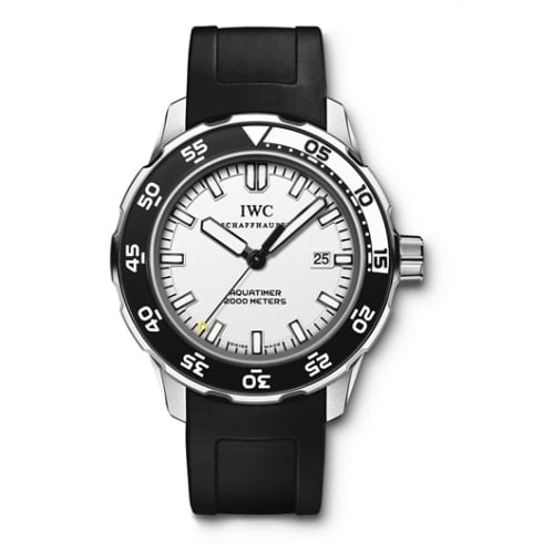 IWC Schaffhausen Aquatimer 2000 Stainless Steel / White / Rubber