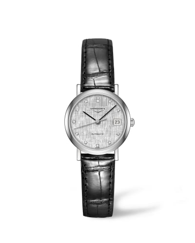 Longines Elegant Collection 25.5 Automatic Stainless Steel / Silver / Strap