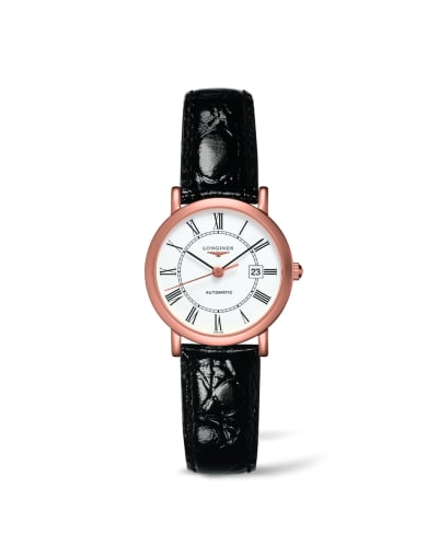 Longines Elegant Collection Automatic 27.2 Pink Gold / White