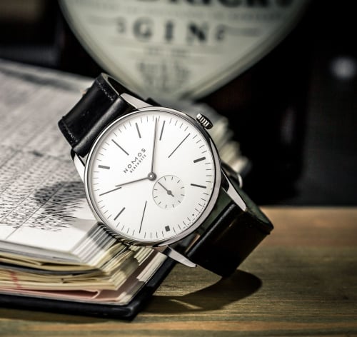 Nomos Glashütte Orion 38 100 Years de Stijl