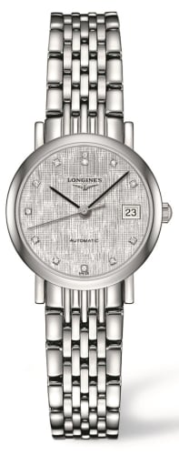 Longines Elegant Collection 25.5 Automatic Stainless Steel / Silver / Bracelet