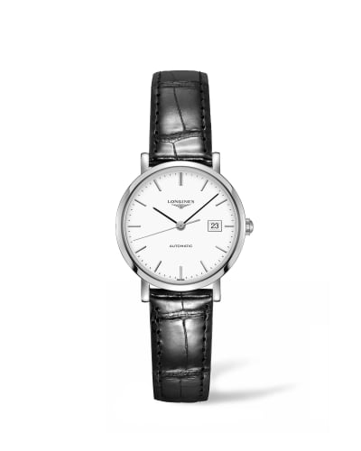 Longines Elegant Collection Automatic 29 Stainless Steel / White / Strap