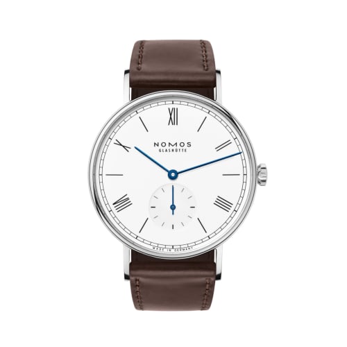 Nomos Glashütte Ludwig 38 Enamel White See-Through