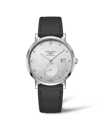 Longines Elegant Collection Small Second 39 Stainless Steel / Silver - Linen