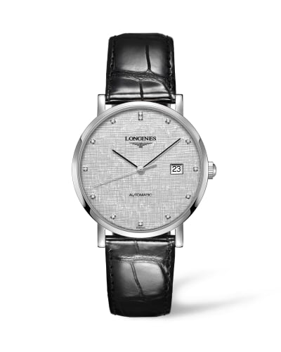 Longines Elegant Collection Automatic 39 Stainless Steel / Silver / Strap