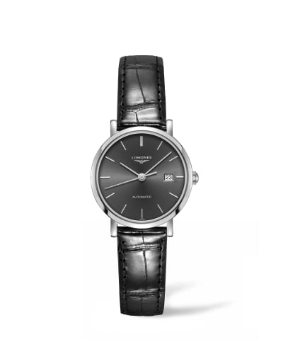 Longines Elegant Collection Automatic 29 Stainless Steel / Grey / Strap