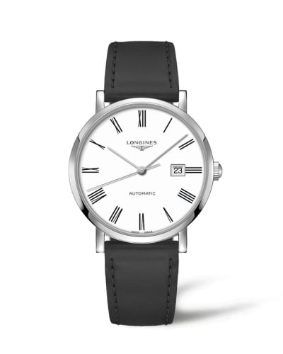 Longines Elegant Collection Automatic 41 Stainless Steel / White - Roman