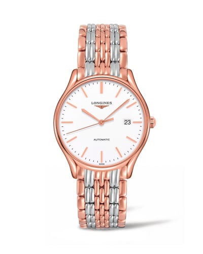 Longines Lyre 38.5 Automatic PVD Red / White / Bracelet