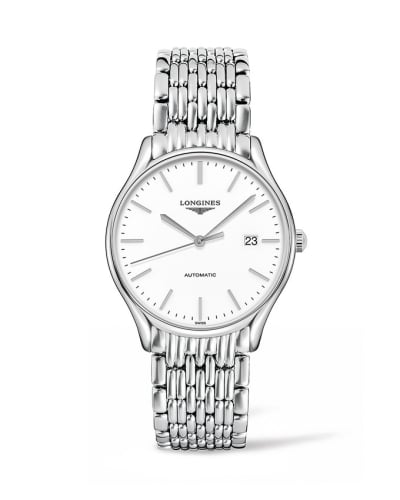 Longines Lyre 38.5 Automatic Stainless Steel / White / Bracelet