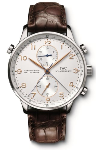 IWC Schaffhausen Portugieser Chrono-Rattrapante Stainless Steel / Silver