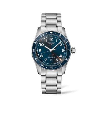 Longines Spirit Zulu Time 42 Blue / Bracelet