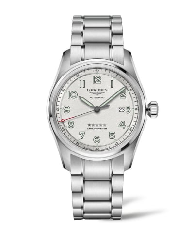 Longines Spirit Automatic 42 Silver / Bracelet