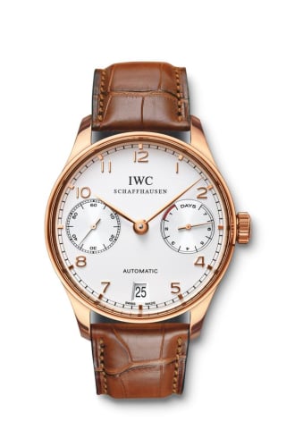 IWC Schaffhausen Portuguese Automatic Rose Gold / Silver
