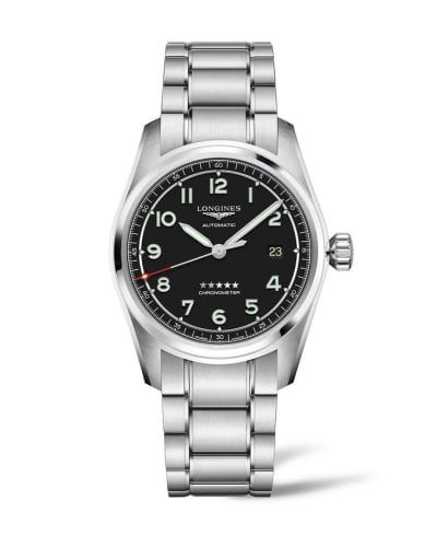 Longines Spirit Automatic 40 Black / Bracelet