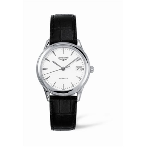 Longines Flagship 35.6 Automatic Stainless Steel White