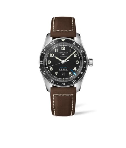 Longines Spirit Zulu Time 42 Black / Strap