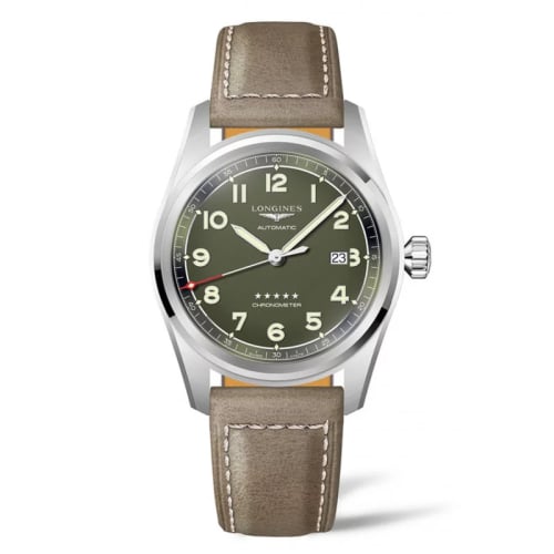 Longines Spirit Automatic 42 Green / Strap