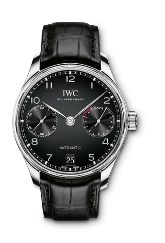 IWC Schaffhausen Portugieser Automatic 5007 Stainless Steel / Black