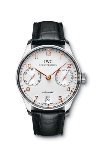 IWC Schaffhausen Portuguese Automatic Stainless Steel / Silver