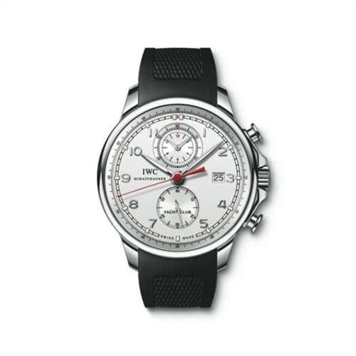 IWC Schaffhausen Portuguese Yacht Club Chronograph Silver