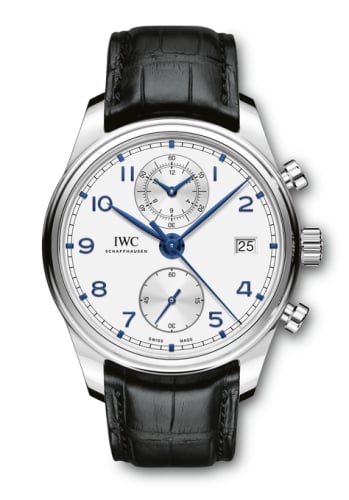 IWC Schaffhausen Portugieser Chronograph Classic Stainless Steel / Silver