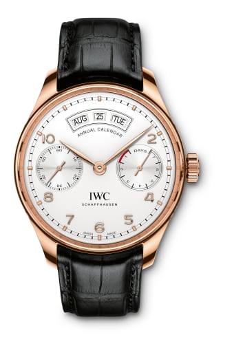 IWC Schaffhausen Portugieser Annual Calendar Red Gold / Silver