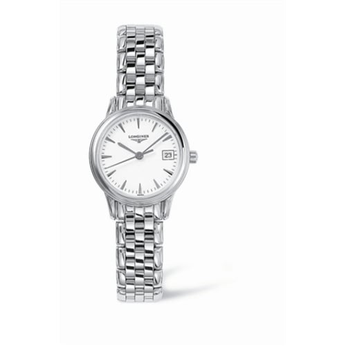 Longines Flagship 25 Quartz Stainless Steel White