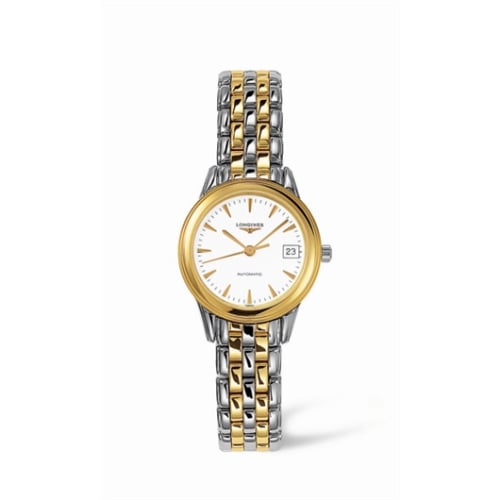 Longines Flagship 26 Automatic Two Tone White