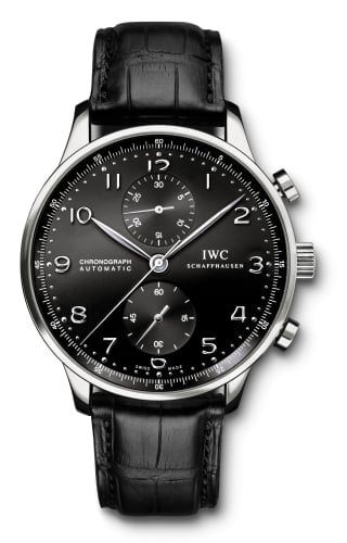 IWC Schaffhausen Portuguese Chrono-Automatic White Gold / Black