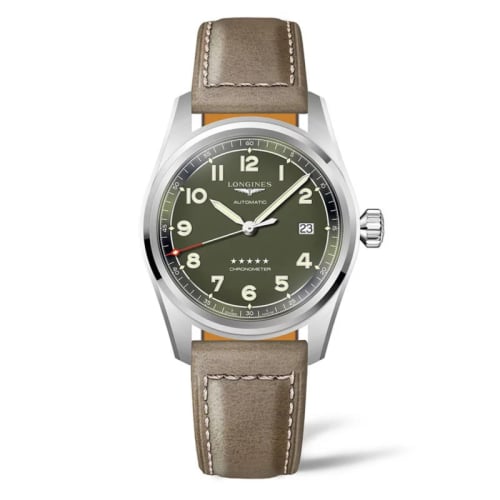 Longines Spirit Automatic 40 Green / Strap