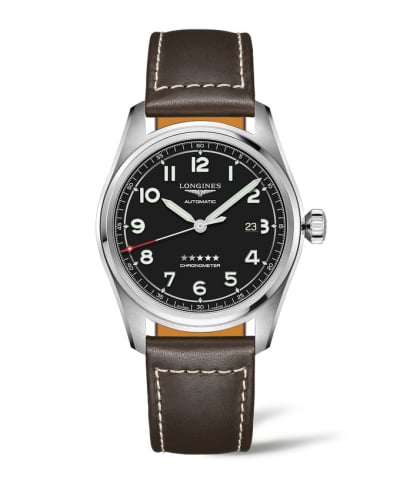 Longines Spirit Automatic 42 Black / Strap