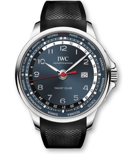 IWC Schaffhausen Portugieser Yacht Club Worldtimer Stainless Steel / Solaris