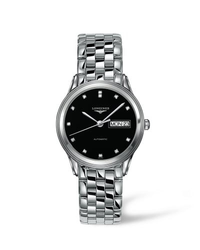 Longines Flagship 35.6 Day Date Stainless Steel