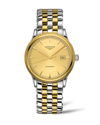 Longines Flagship 40 Stainless Steel - Yellow Gold / Gilt / Bracelet