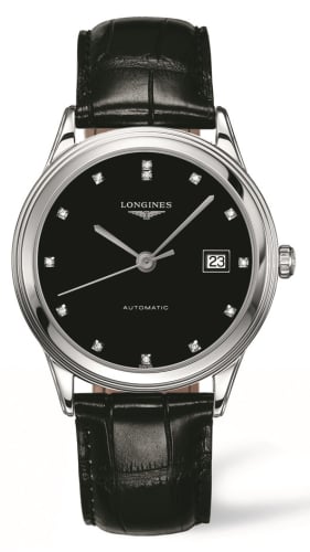 Longines Flagship 38.5 Black Diamond