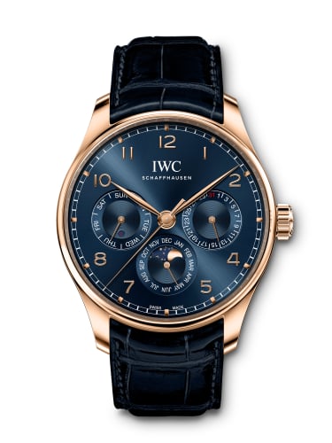IWC Schaffhausen Portugieser Perpetual Calendar 42 Red Gold / Blue / Boutique Edition