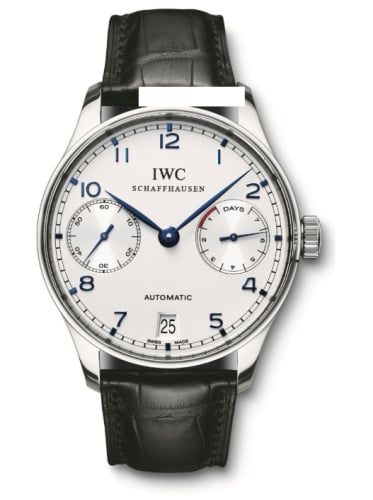 IWC Schaffhausen Portuguese Automatic Stainless Steel / Silver