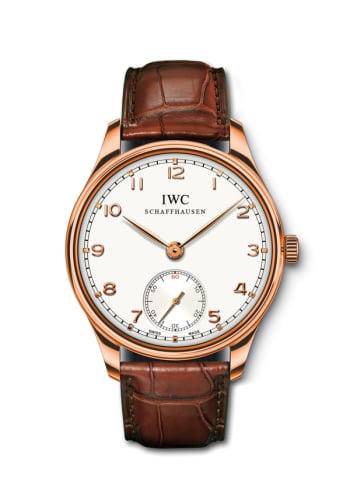 IWC Schaffhausen Portuguese Hand-Wound Rose Gold Boutique Edition