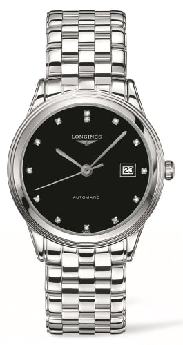 Longines Flagship 38.5 Black Diamond / Bracelet