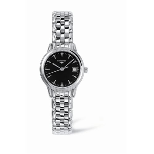 Longines Flagship 25 Quartz Stainless Steel Black
