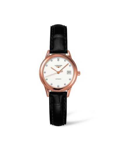 Longines Flagship 26 Automatic Pink Gold Diamond