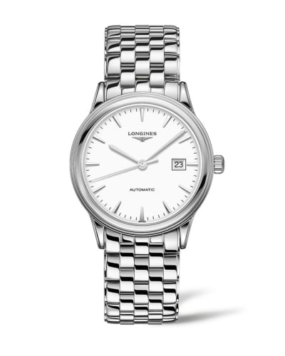 Longines Flagship 40 Stainless Steel / White / Bracelet