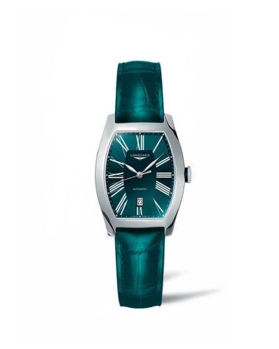 Longines Evidenza 26 Automatic Stainless Steel / Petroleum