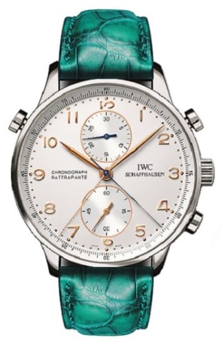 IWC Schaffhausen Portugieser Chrono-Rattrapante Stainless Steel / Silver