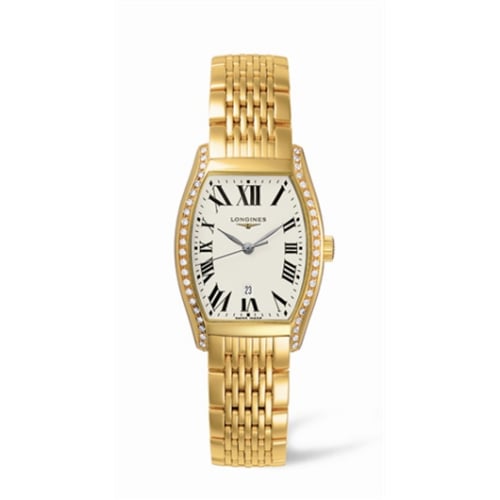 Longines Evidenza 26 Quartz Yellow Gold Diamonds