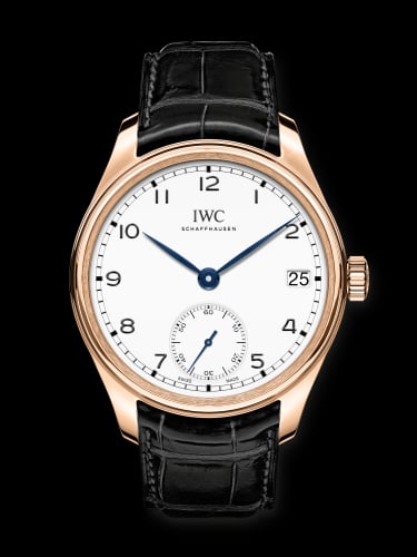 IWC Schaffhausen Portugieser Hand-Wound Eight Days "150 Years" Red Gold / White
