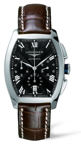 Longines Evidenza Chronograph Black