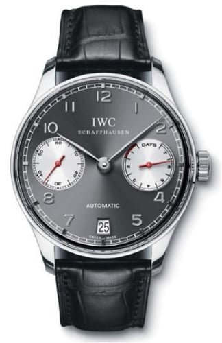 IWC Schaffhausen Portuguese Automatic White Gold / Tourneau